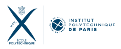 Logos de l'École Polytechnique et de l'Institut Polytechnique de Paris.